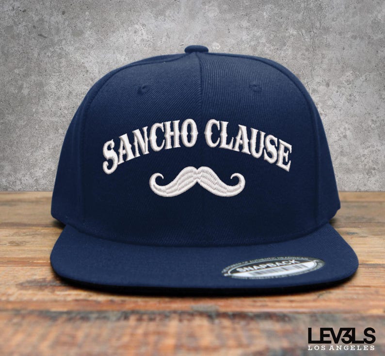 Sancho Clause Embroidered Snapback Baseball Cap