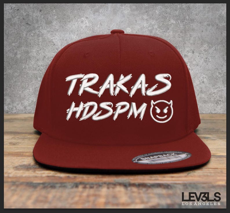 TRAKAS HDSPM GORRA Embroidered Snapback Baseball Cap | Sinaloa Jalisco Zacatecas Sonora Viva Mexico