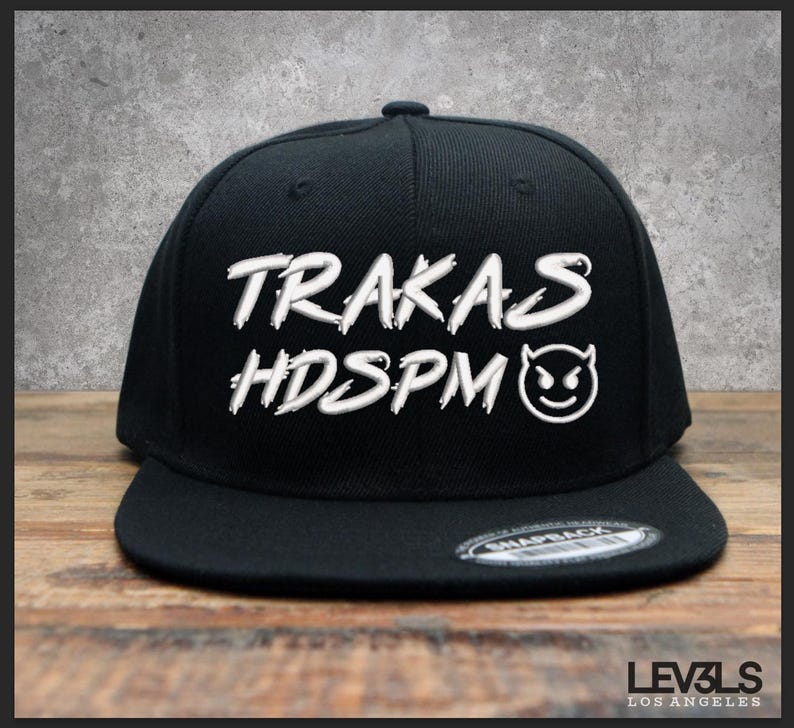 TRAKAS HDSPM GORRA Embroidered Snapback Baseball Cap | Sinaloa Jalisco Zacatecas Sonora Viva Mexico