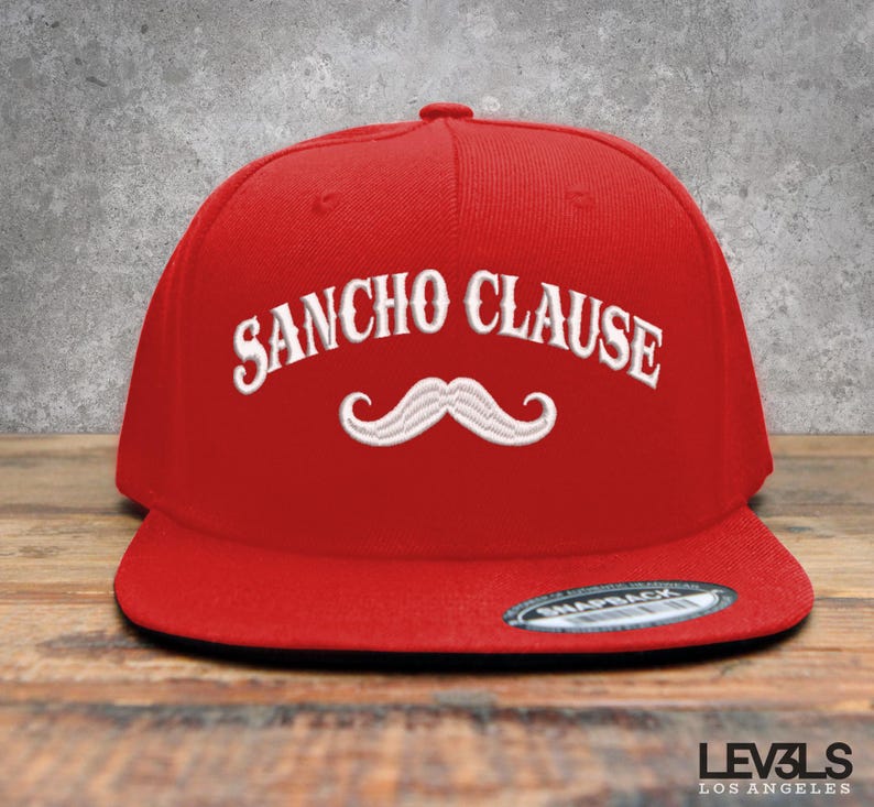 Sancho Clause Embroidered Snapback Baseball Cap