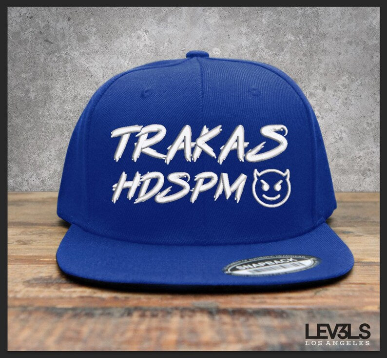 TRAKAS HDSPM GORRA Embroidered Snapback Baseball Cap | Sinaloa Jalisco Zacatecas Sonora Viva Mexico