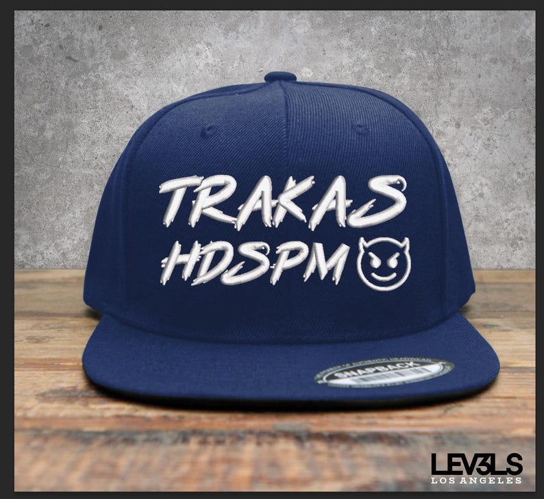 TRAKAS HDSPM GORRA Embroidered Snapback Baseball Cap | Sinaloa Jalisco Zacatecas Sonora Viva Mexico