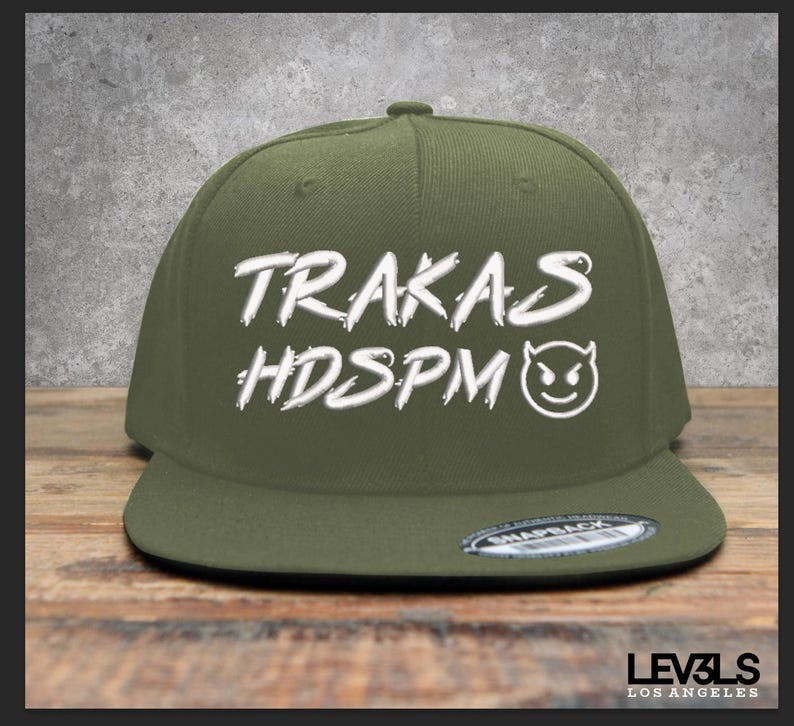 TRAKAS HDSPM GORRA Embroidered Snapback Baseball Cap | Sinaloa Jalisco Zacatecas Sonora Viva Mexico