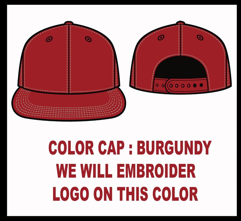 Embroidered Snapback Baseball Cap: Christian Cross, Old English Logo