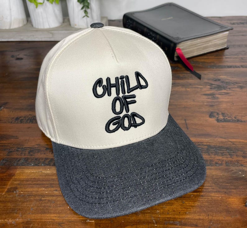 Child Of God Snapback Hat: Christian 2-Tone Faith-Based Cap