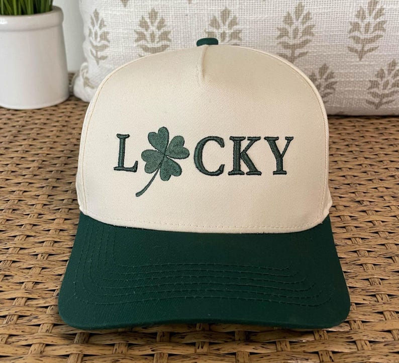Embroidered 4 Leaf Clover Snapback Baseball Cap - Luck Of the Irish