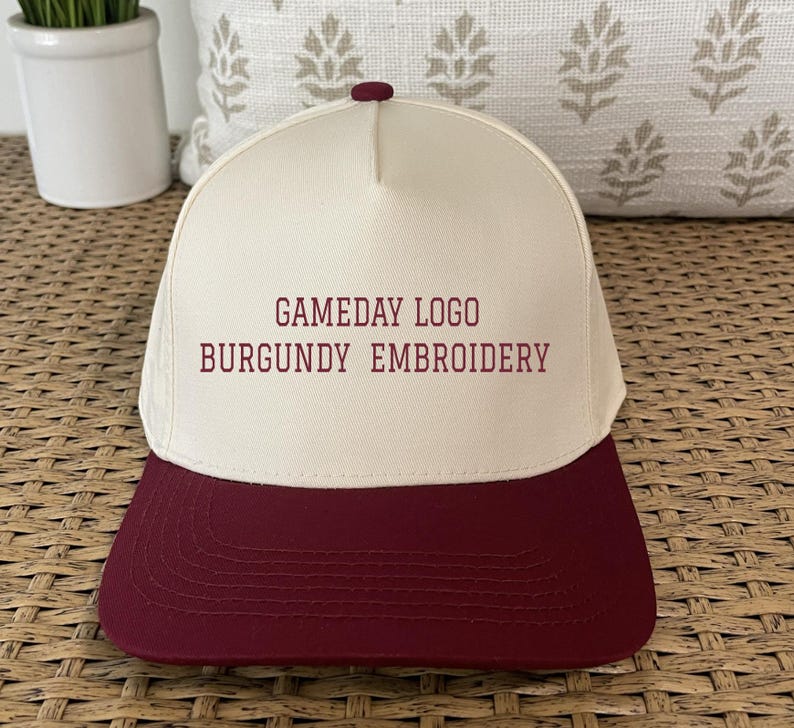Gameday Embroidered Two-Tone Snapback Baseball Cap