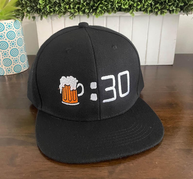 It's Always Beer:30 Somewhere! Beer Mug SnapBack adjustable Cap